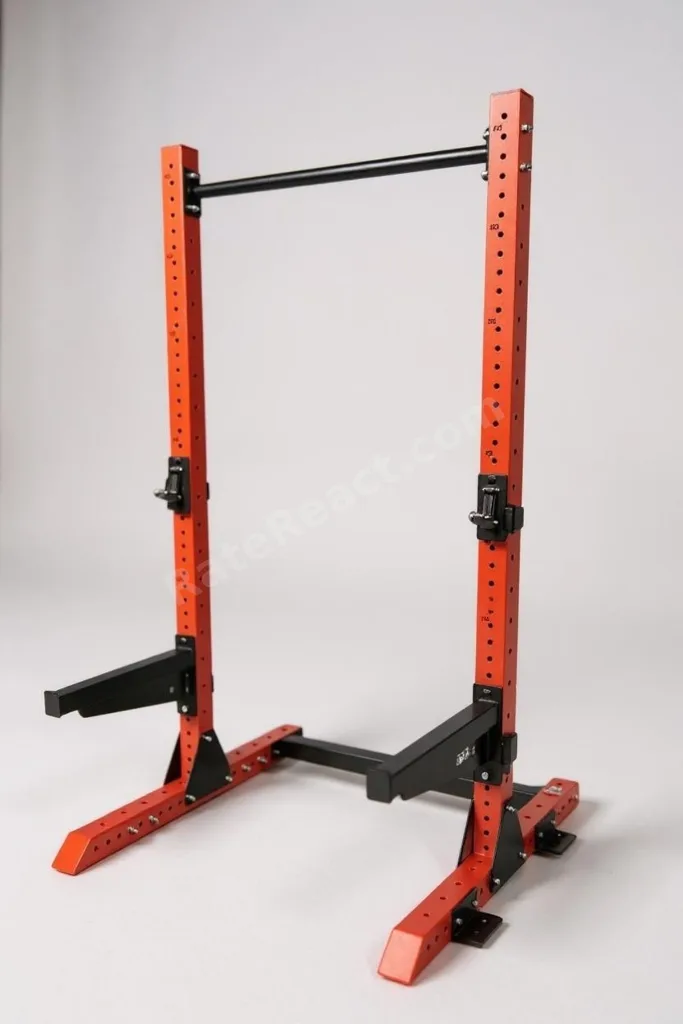 PRO Squat Stand – Bench Press & Barfix Kullanımına Uygun (J-Cups + Emniyet Kolları Dahil)
