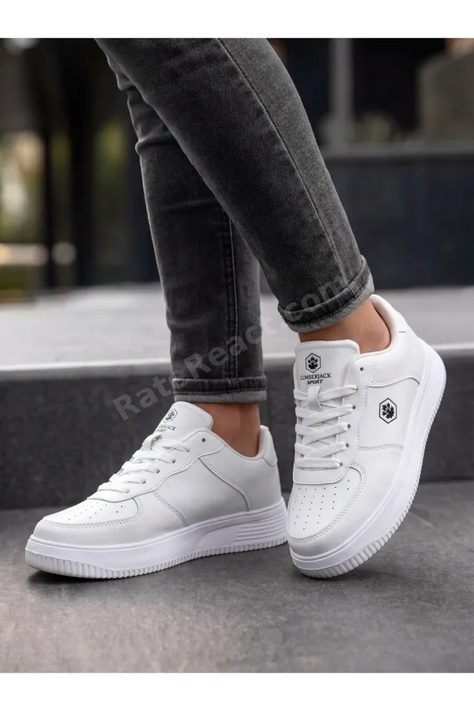 JACK Beyaz Erkek Sneaker