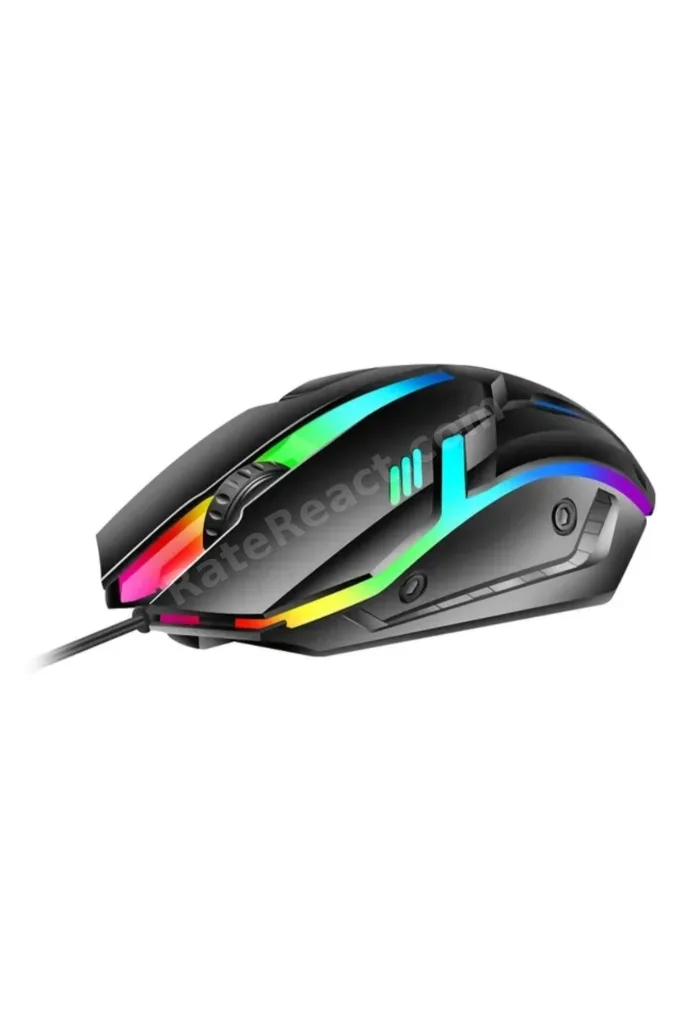 3111 Bajeal Işıklı Q Klavye - Mouse - Rgb Aydınlatmalı Türkçe Klavye- Oyuncu Klavyesi