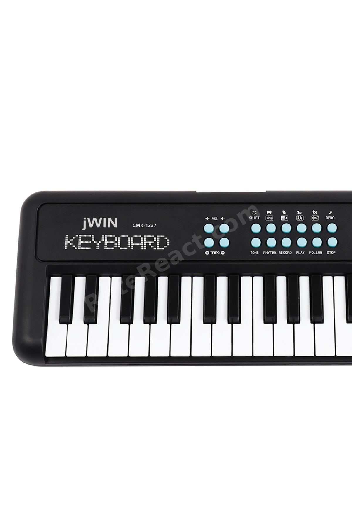 CMK-1237 37 Tuşlu Elektronik Org (Etiket. Adaptör Hediye) - Siyah