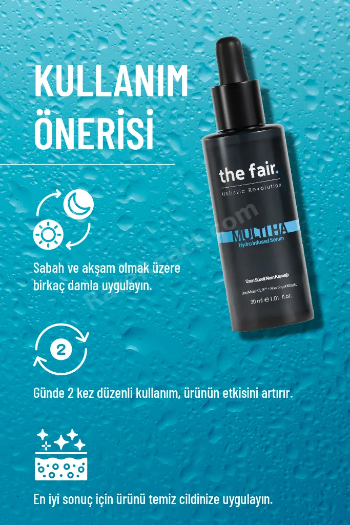Multihydro Infused Hyalüronik Asit Nemlendirici Cilt Bakım Serumu%3 Daymoistclr 30 ml