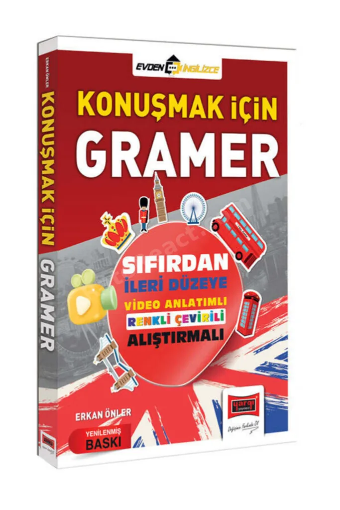 Erkan Önler İle İngilizce Öğrenme ve Kelimeler Seti Temel Orta Başlangıç