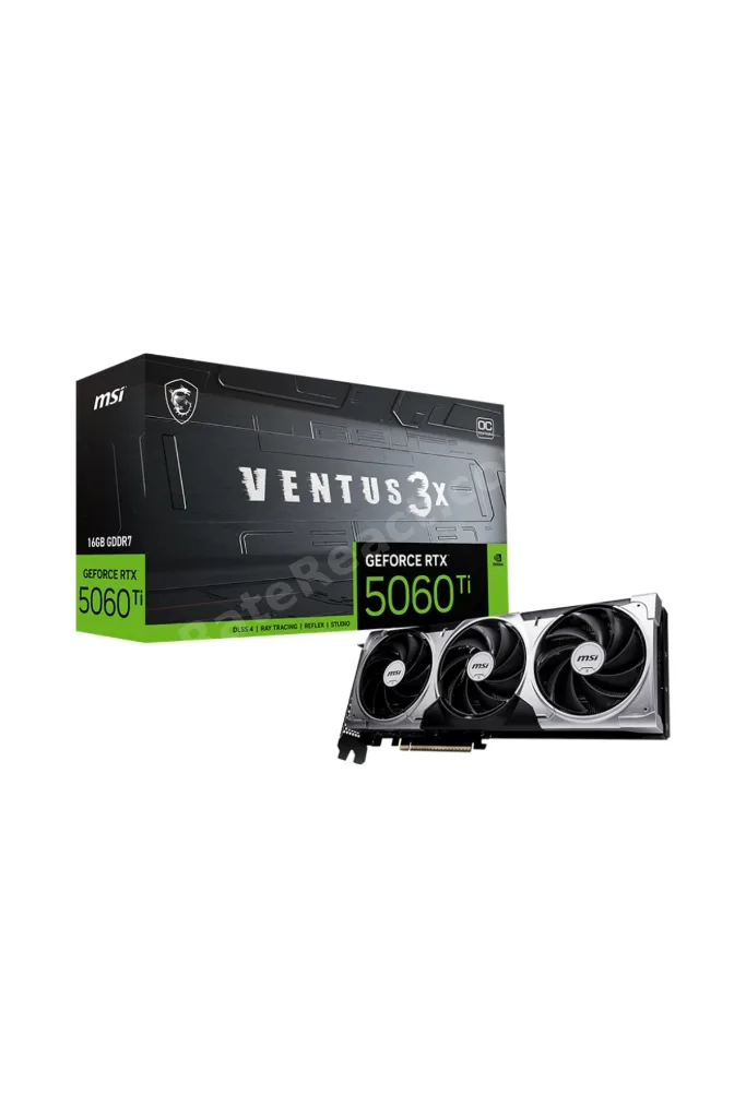 GeForce RTX 5060TI 16G VENTUS 3X OC GDDR7 128Bit DX12 DLSS 4 Gaming (Oyuncu) Ekran Kartı