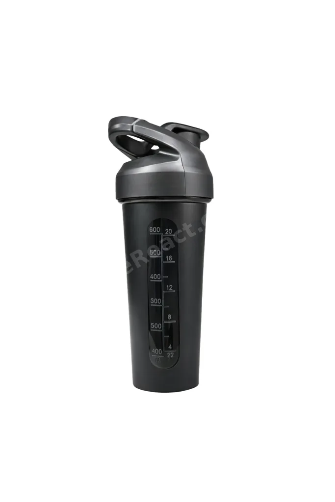 Shaker 600 ml – Ölçekli Karıştırıcı Sporcu Şişesi