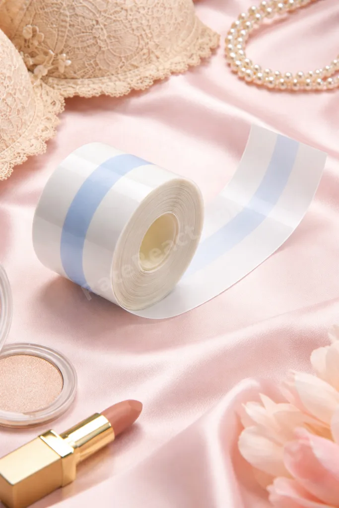 Göğüs Gerdirici Şeffaf Bant 5 m 5 cm Görünmez Göğüs Kaldırıcı Boob Tape Straplez Elbise Destek Bant