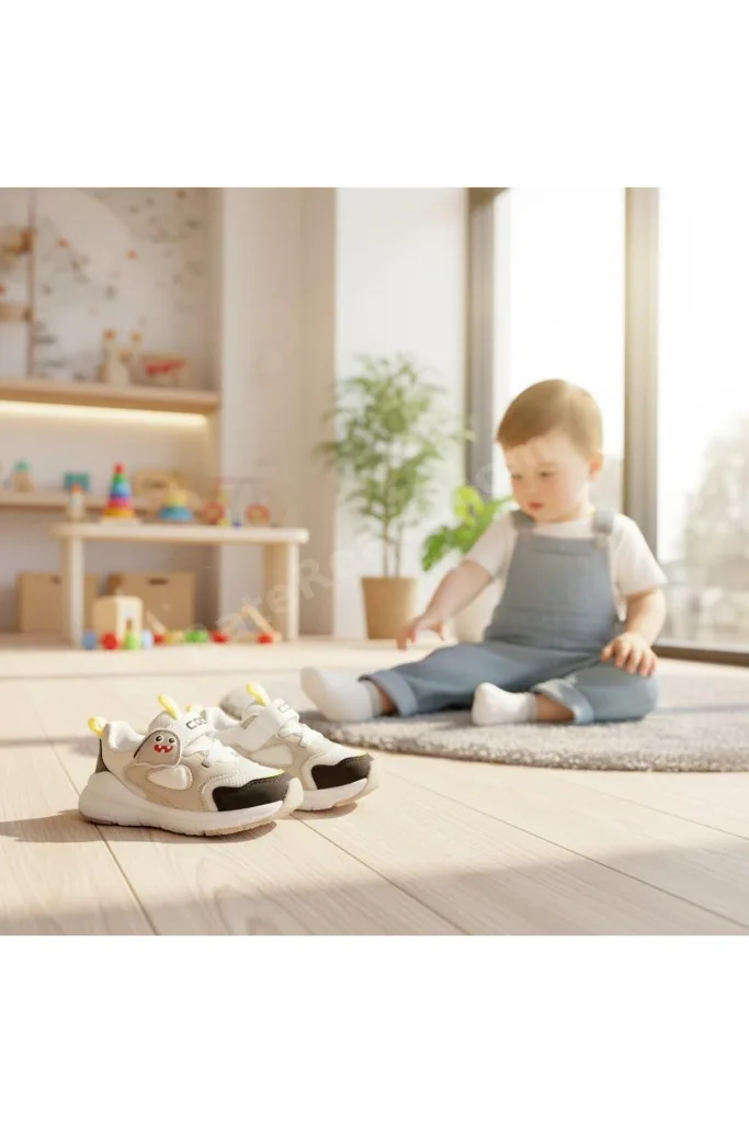 Dorian İlk Adım Çocuk Cırtlı Anatomik Ve Comfort Taban Sneaker Spor Ayakkabı
