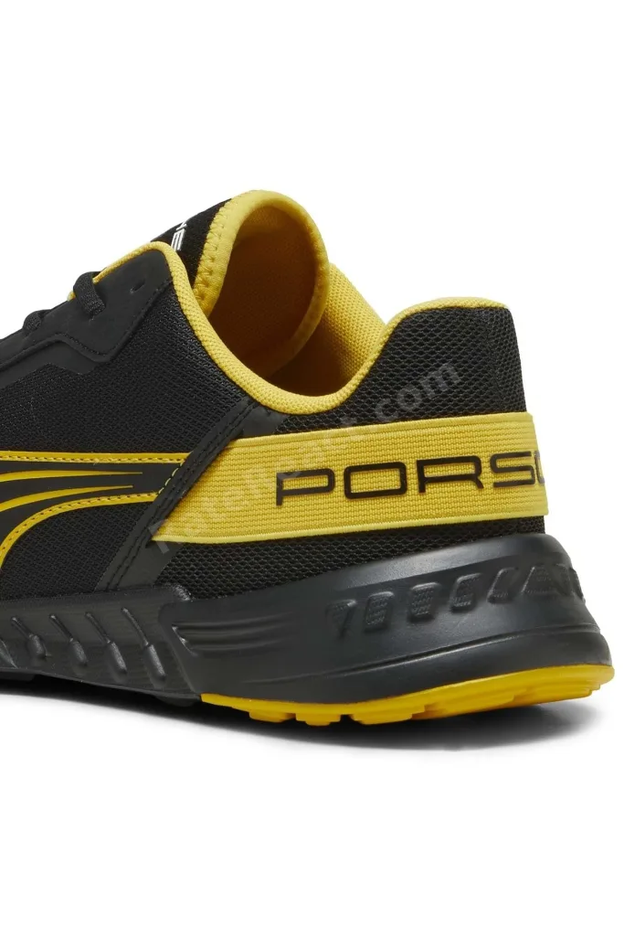 307673-06 Porsche Tiburion Logo Erkek Günlük Spor Ayakkabı SİYAH