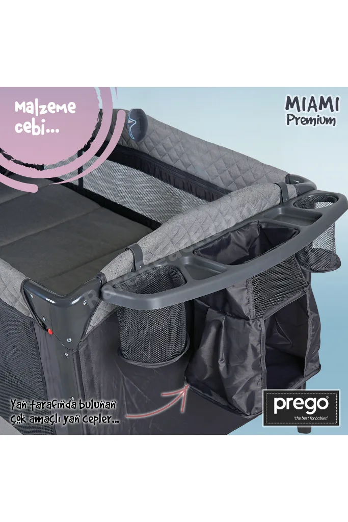 Miami Premium Dönenceli Anne Yanı Oyun Parkı 8040