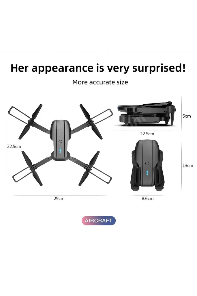E88PRO-E99PRO FPV ÇİFT KAMERALI DRON KATLANABİLİR İOS ANDROİD UYUMLU QUADCOPTER Wİ-Fİ DRONE