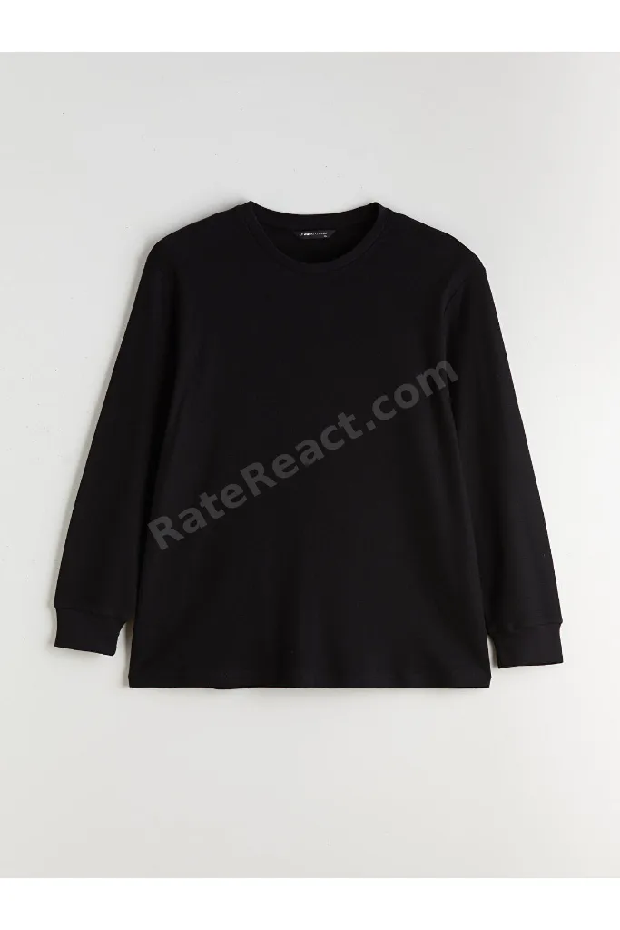 Çelebi Store'dan Kaliteli Parçalar Büyük Beden Sıfır Roba Yaka Erkek Sweatshirt