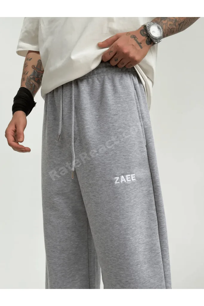 Nakışlı Yazlık Kumaş Ayarlanabilir Paça Baggy Premium Eşofman Altı