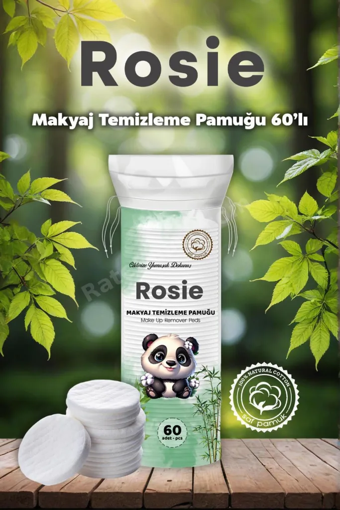 Nilüsi 70'li x 5 Makyaj Tem. Pamuğu ve Rosie