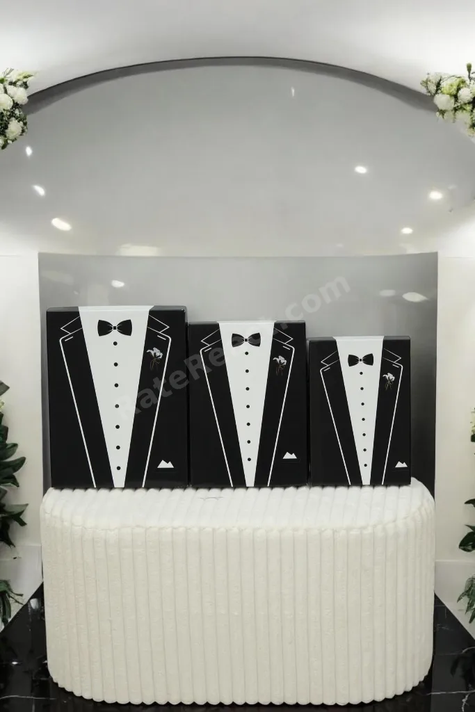 DURUBÜYÜK BOY XXX-6- Damat Bohçası - Damat Kutusu - Çeyiz Kutusu Sert Malzeme Hediye Seti 6'li Set