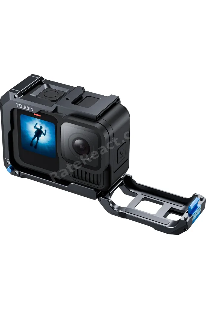 Gopro HERO13 Black Için Alüminyum Kafes (Gopro Hero9/10/11/12/13 Black Uyumlu)