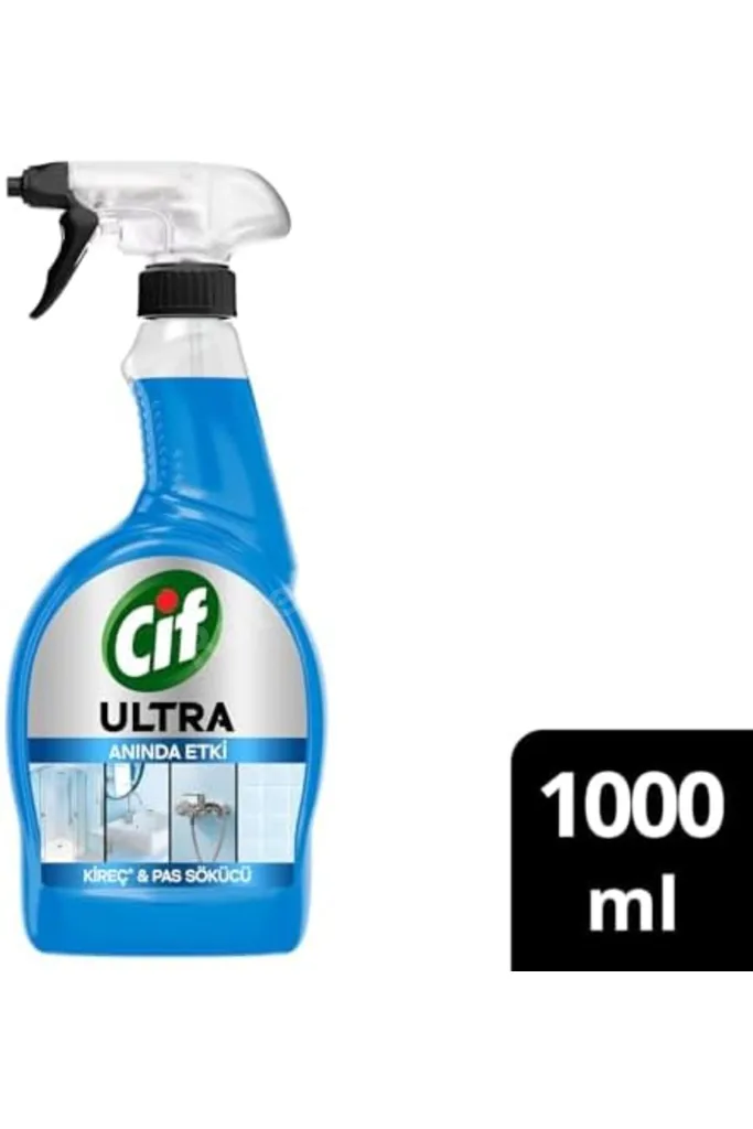 TTKTEKNOLOJİ Cif Ultra Sprey Kireç ve Pas Sökücü 1000 ml TTKTEKNOLOJİ 2026 395519