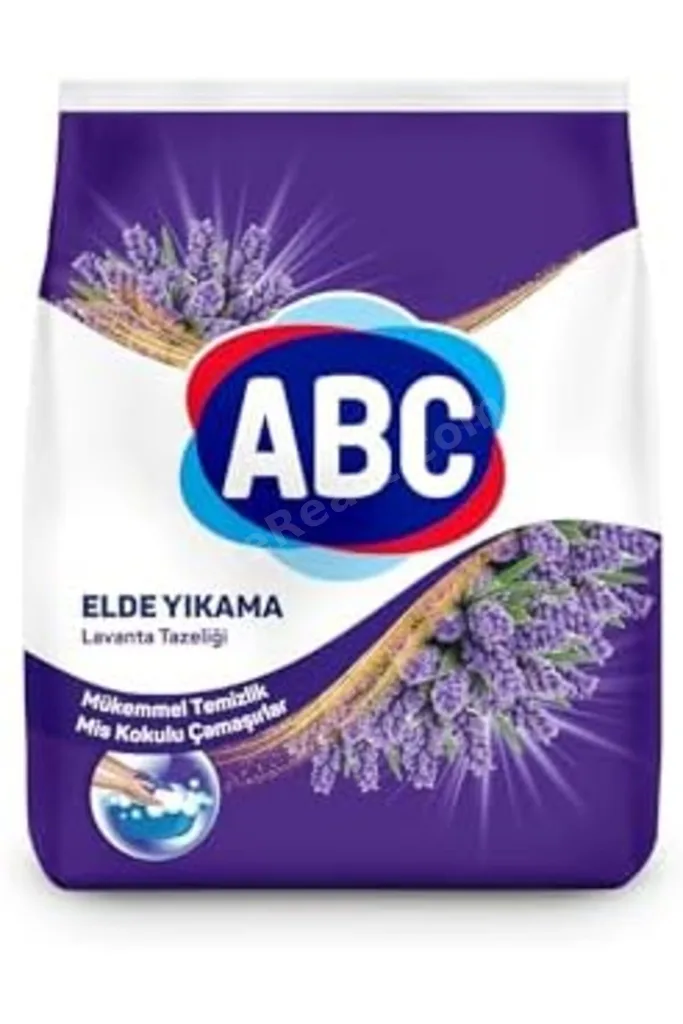 TTKTEKNOLOJİ ABC DETERJAN Toz Deterjan Lavanta Tazeliği 600 Gr TTKTEKNOLOJİ 2026 395519