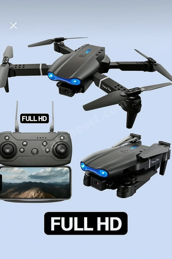 E88PRO-E99PRO FPV ÇİFT KAMERALI DRON KATLANABİLİR İOS ANDROİD UYUMLU QUADCOPTER Wİ-Fİ DRONE