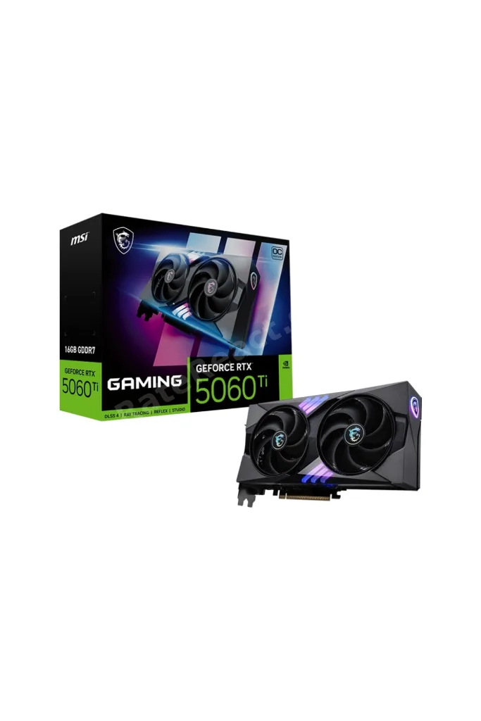 GeForce RTX 5060TI 16G GAMING OC GDDR7 128Bit DX12 DLSS 4 Gaming (Oyuncu) Ekran Kartı
