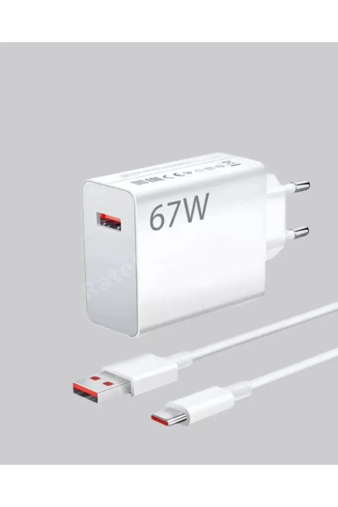 67 Watt Turbo Şarj Cihazı Motorola G30 G50 G60 G82 Uyumlu Yeni Nesil HBTKN-PRK4930