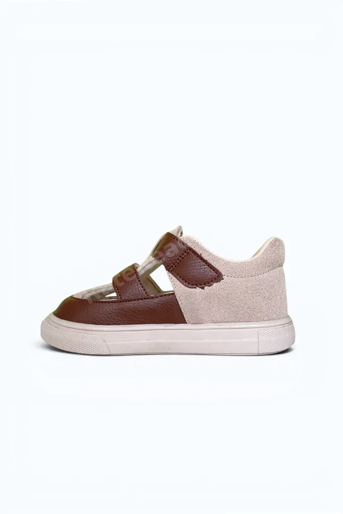 Mino Ortopedik Günlük Unisex Cırtlı Hafif Rahat Tabanlı Çocuk Spor Sandalet 21-25 Numara