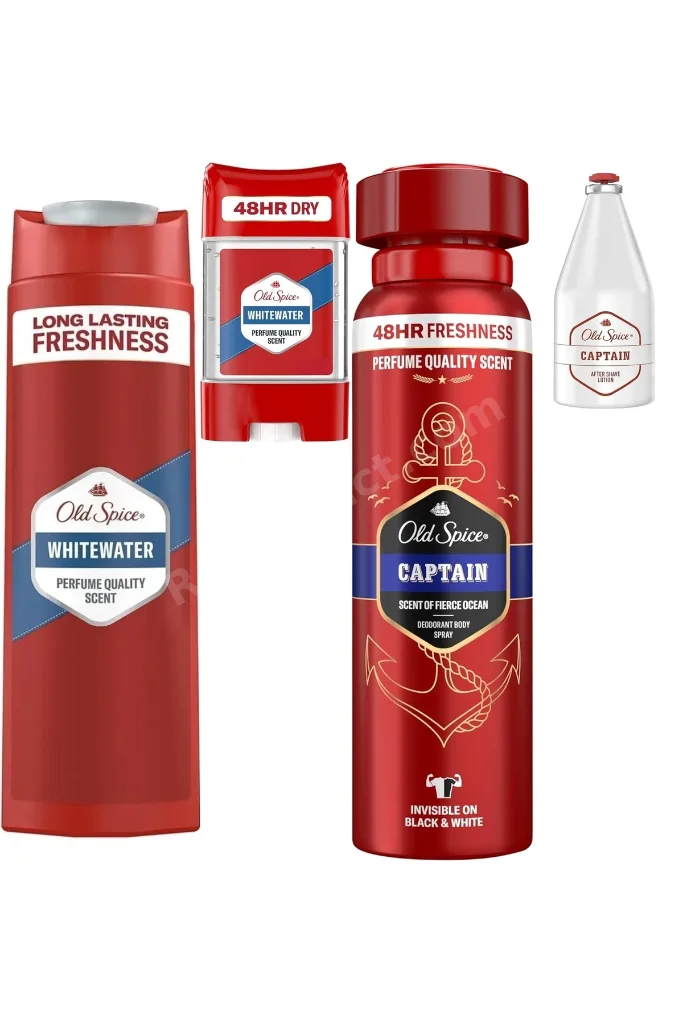 Captain Deo + White W.tıraş Losyonu + White Water Duş Jeli + Koltuk Altı Jeli Seti