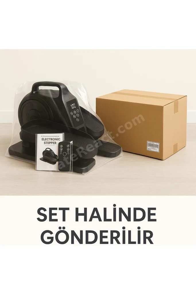 Vibrolegs Eliptik Kondisyon Bisikleti - Egzersiz Aleti - Şık Tasarım - Ayak Masaj Aleti