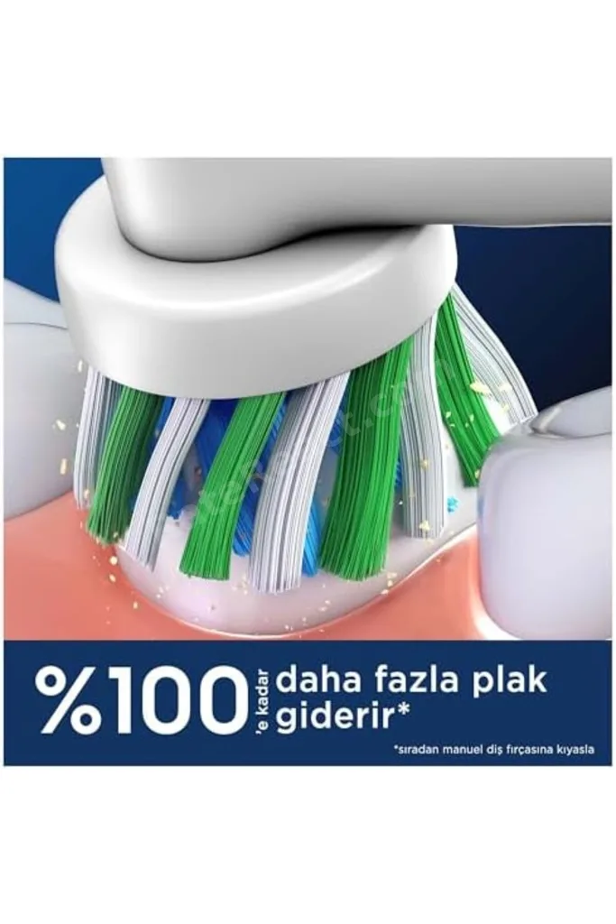 TTKTEKNOLOJİ Oral-B Action X-Filament Şarjlı Diş Fırçası Yedek Başlığı 4 Adet TTKTEKNOLOJİ 2026 3955