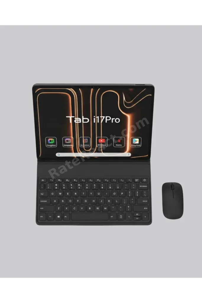 KRM Android 15 Tablet Klavyeli Mouse’lu Profesyonel Set KRM