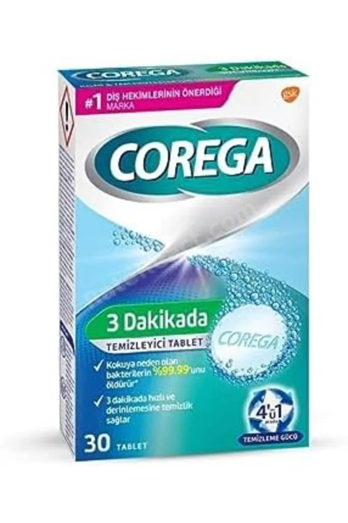 TTKTEKNOLOJİ Corega 3 Dakikada Temizleyici Tablet TTKTEKNOLOJİ 2026 395519