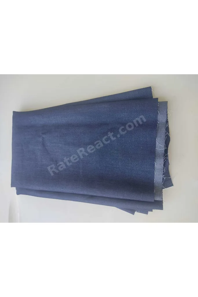 Aktez-el Ince Jean Denim Mavi Kot Parça Kumaş 67 /170en
