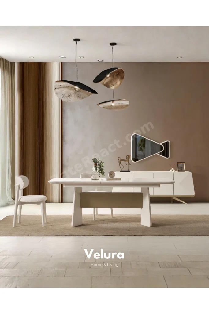 Vakko Yemek Odası Takımı - Gold (Tv Ünitesi Hariç)