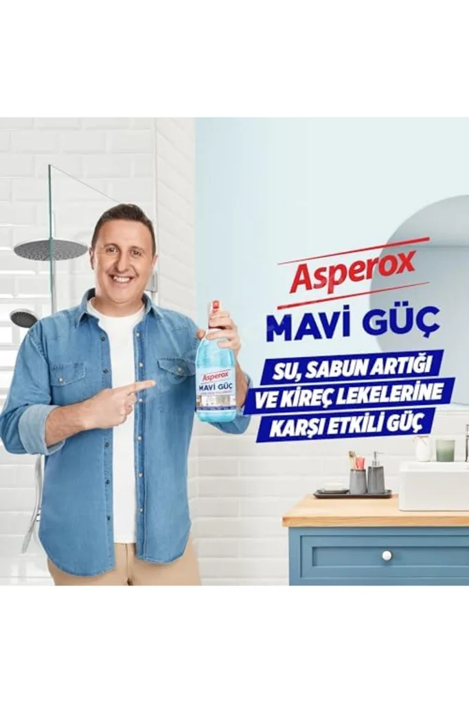 TTKTEKNOLOJİ Asperox Mavi Güç Kireç Çözücü Sprey 1000 ml TTKTEKNOLOJİ 2026 395519
