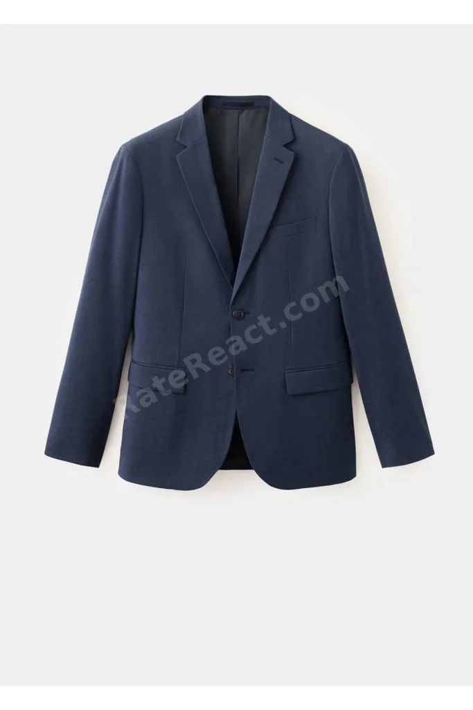 Streç kumaştan süper dar kesim blazer ceket