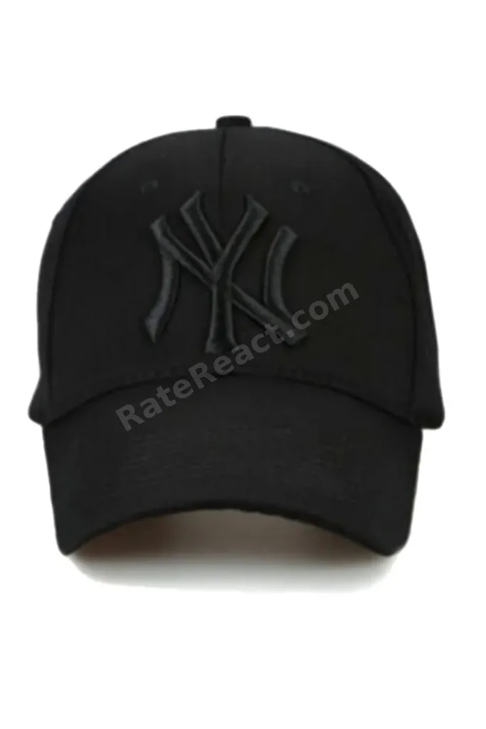 New York Unisex Siyah Rap Model Şapka