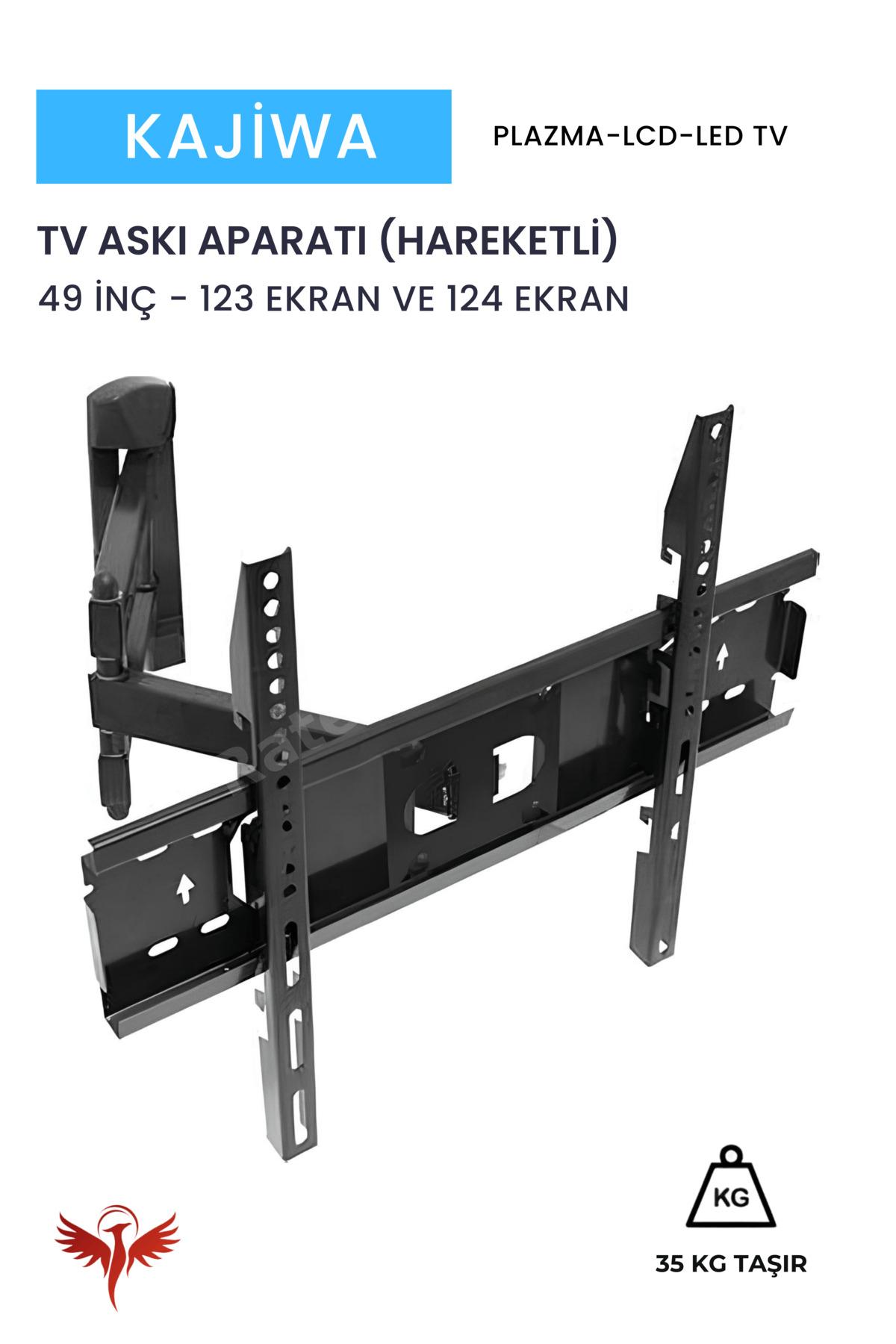 49 İNÇ ASKI APARATI HAREKETLİ (123 EKRAN VE 124 EKRAN) Tüm Marka ve modellerle uyumludur.