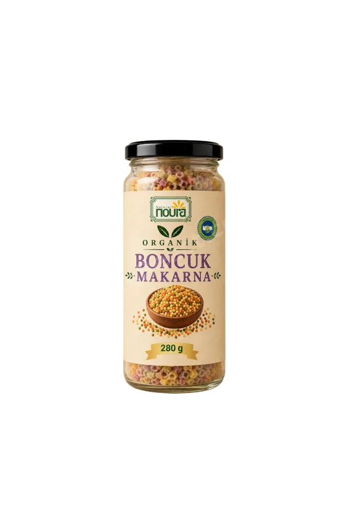 Organik Sebzeli Boncuk Makarna 280 gr