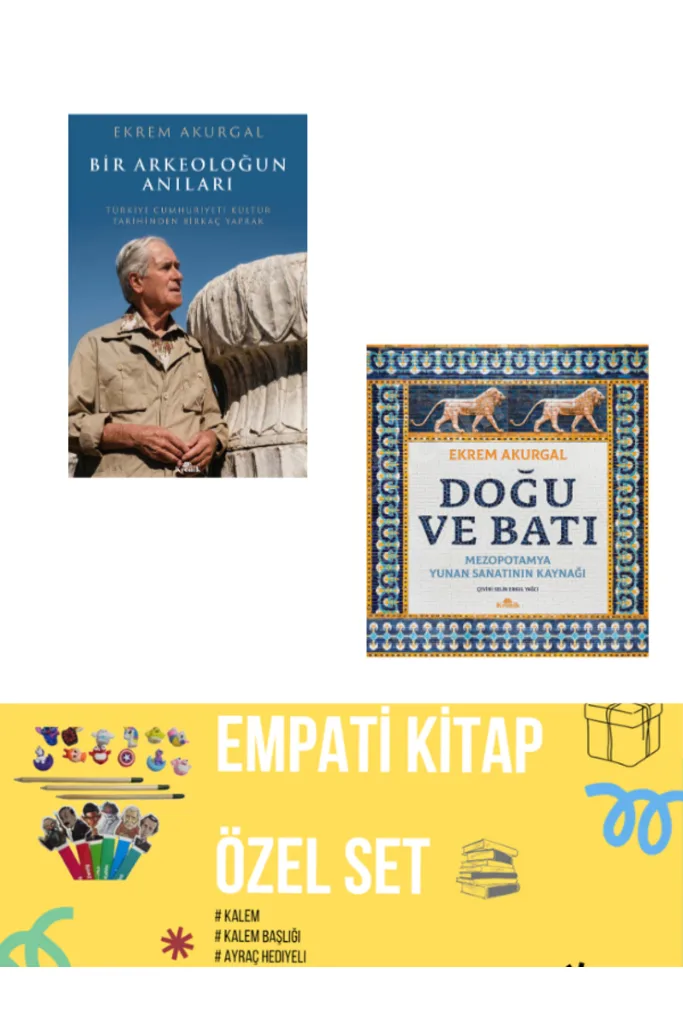 Doğu ve Batı / Bir Arkeoloğun Anıları 2 Kitap Hediyeli Set
