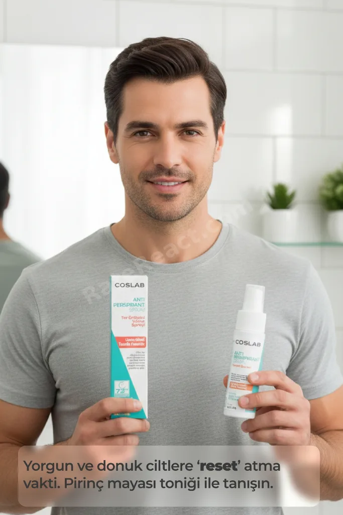 Antiperspirant Ter Önleyici Sprey 50ml - El Ayak ve Koltuk Altı İçin Uzun Süreli Terleme Karşıtı