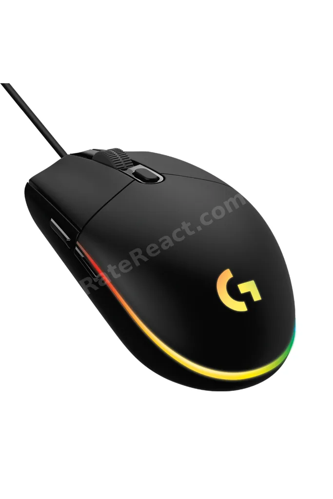 G G102 LIGHTSYNC RGB Aydınlatmalı 8000 DPI Kablolu Oyuncu Mouse, Siyah 910-005823