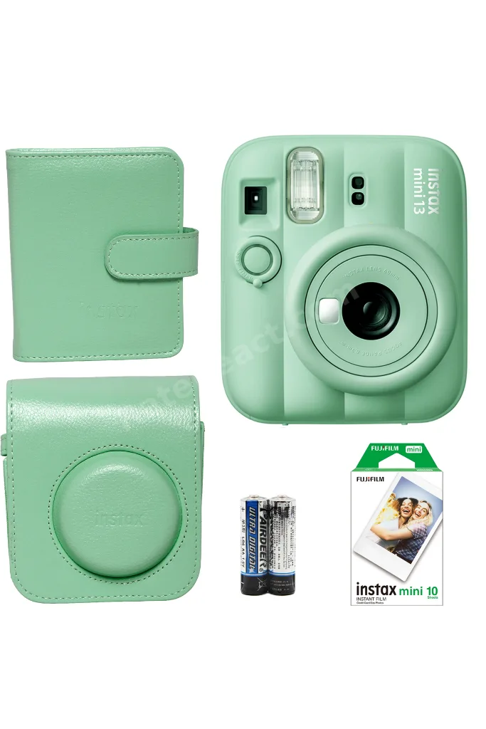 Instax Mini 13 Fotoğraf Makinesi Çanta ,Albüm ,10'lu film Set