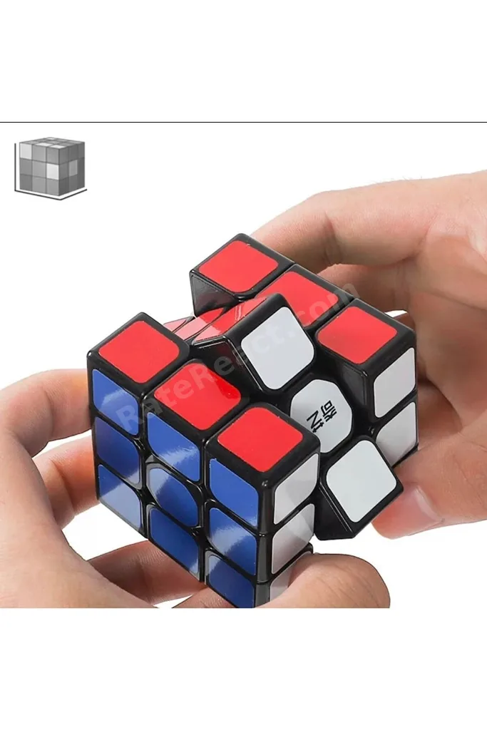 Qiyi 3x3 Speed Cupe Hızlı Profesyonel Dekompresyon Rubik Küp Zeka Küpü Akıl Küpü Sabır Küpü