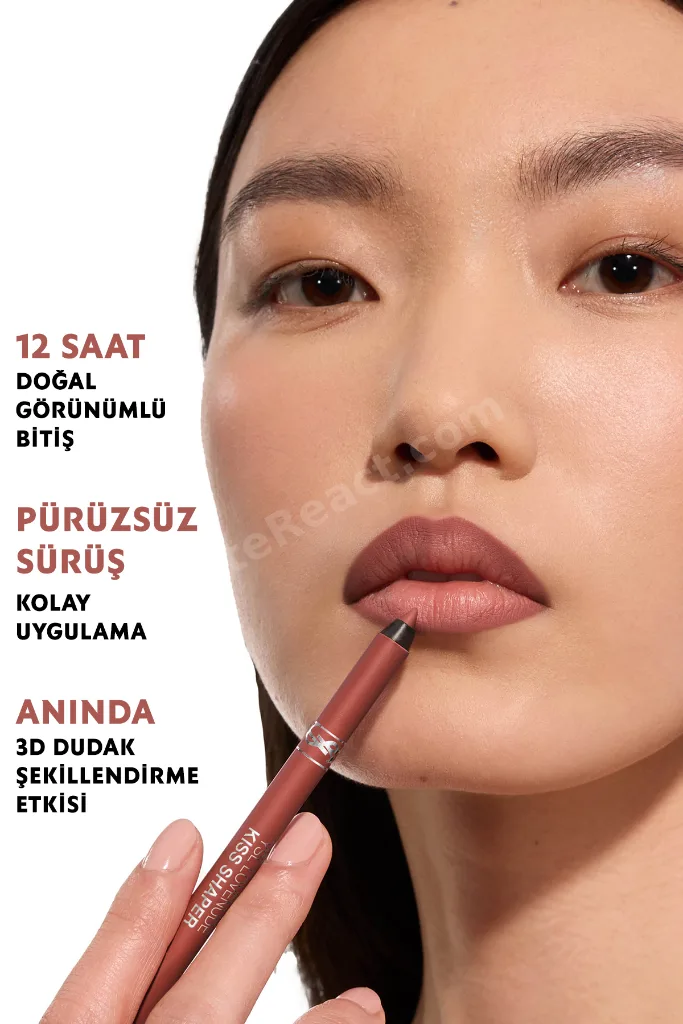 Ysl Lovenude Kiss Shaper Şekillendirme Etkili Dudak Kalemi 106 Spicy Smoke 3614274736311