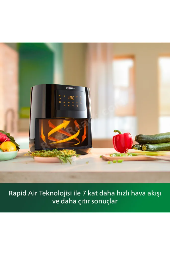 Airfryer Hd9252/90 Essential Fritöz