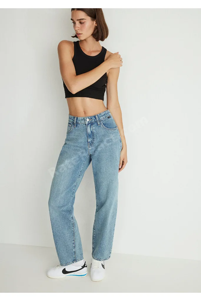 Leila Real Blue Açık Jean Pantolon 1010600-87776