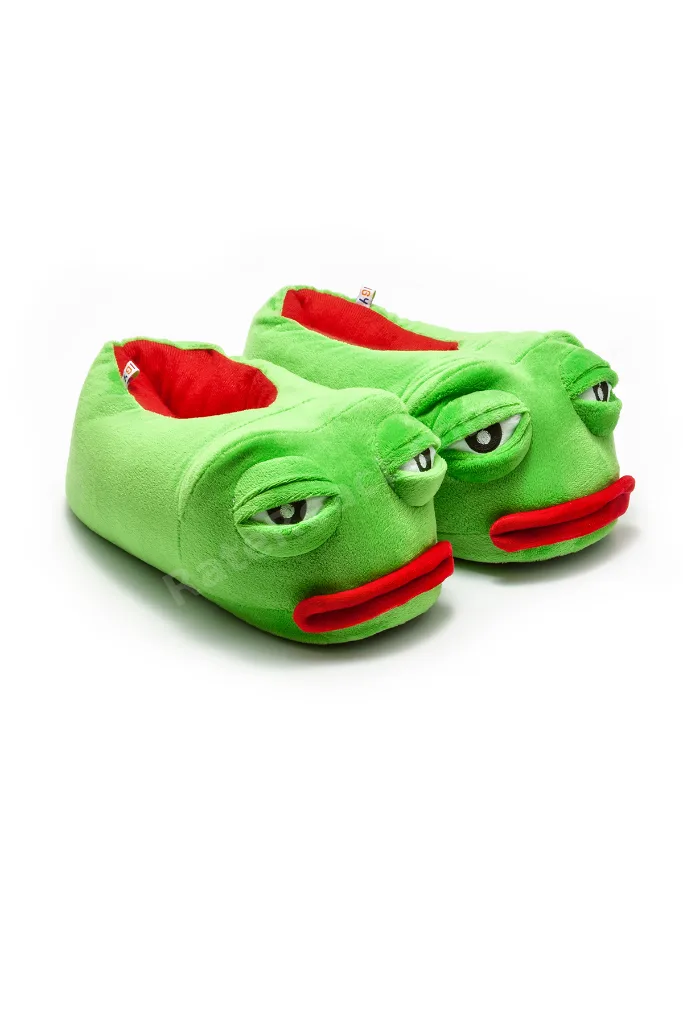 Frog Unisex Hayvanlı Panduf Yeşil 36/41