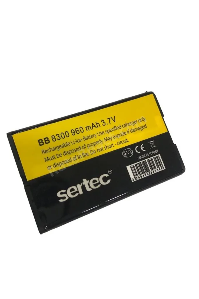 SERTEC - BlackBerry 8300 - 8700 Uyumlu Batarya