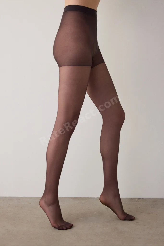 Fit 15 Kızıl Siyah Külotlu Çorap
