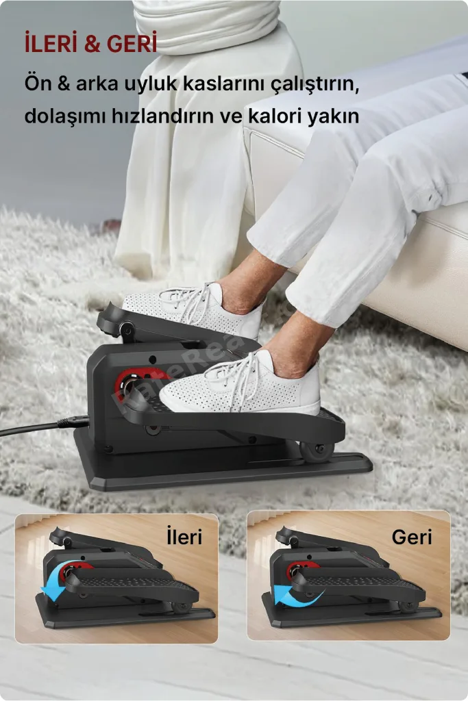 Fit Eliptik Kondisyon Bisikleti – Egezersiz ve Ayak Masaj Aleti