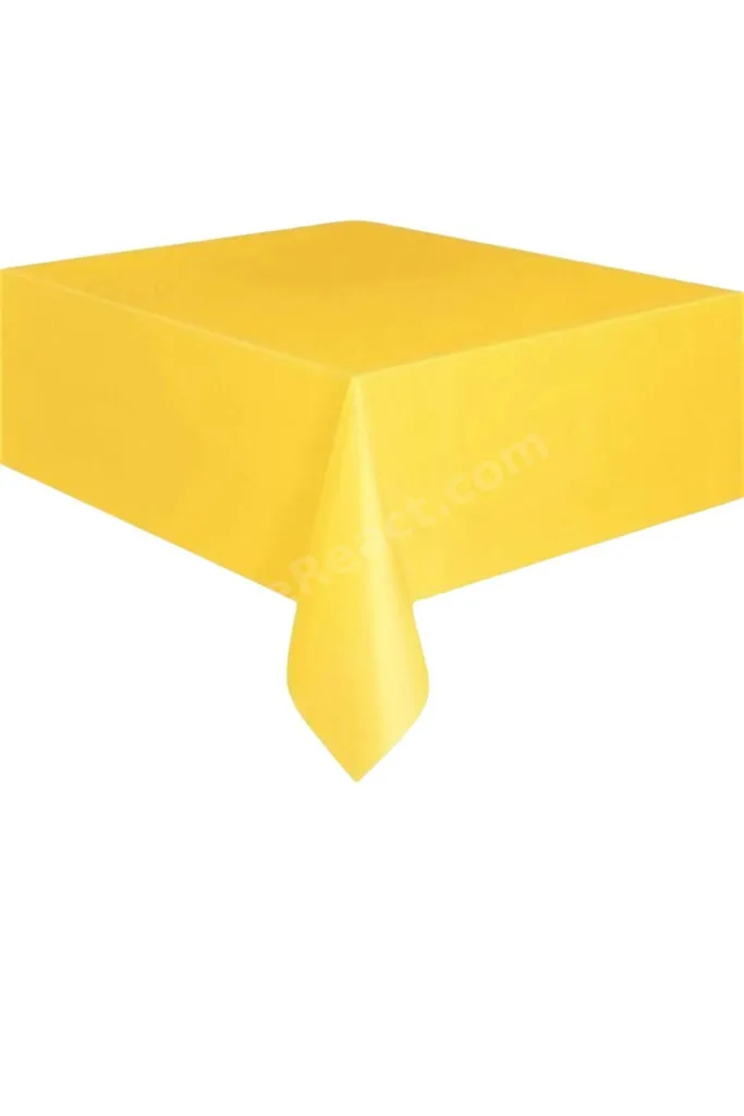 Sarı Kırmızı Kupa Temalı 16 Kişilik Doğum Günü Seti