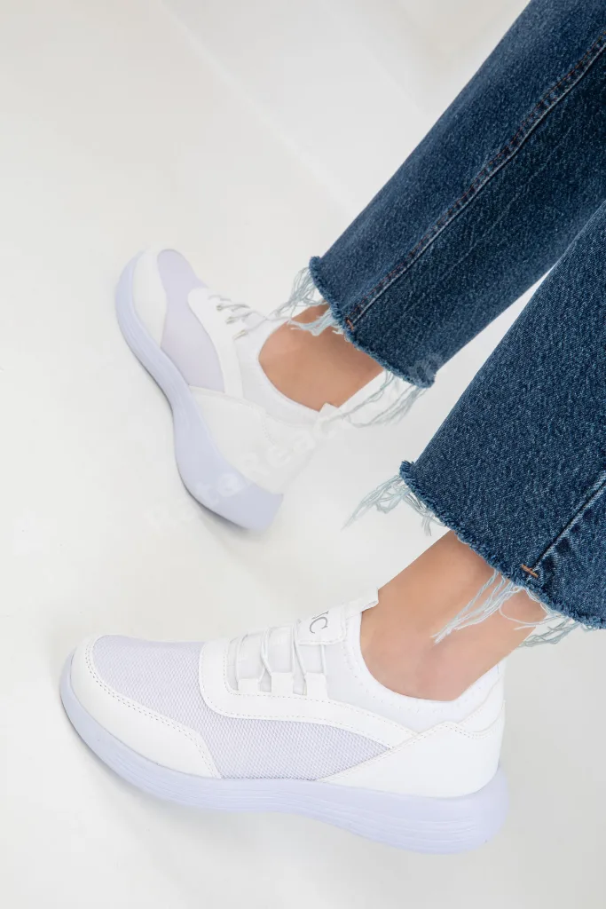 Beyaz Kadın Sneaker 20360